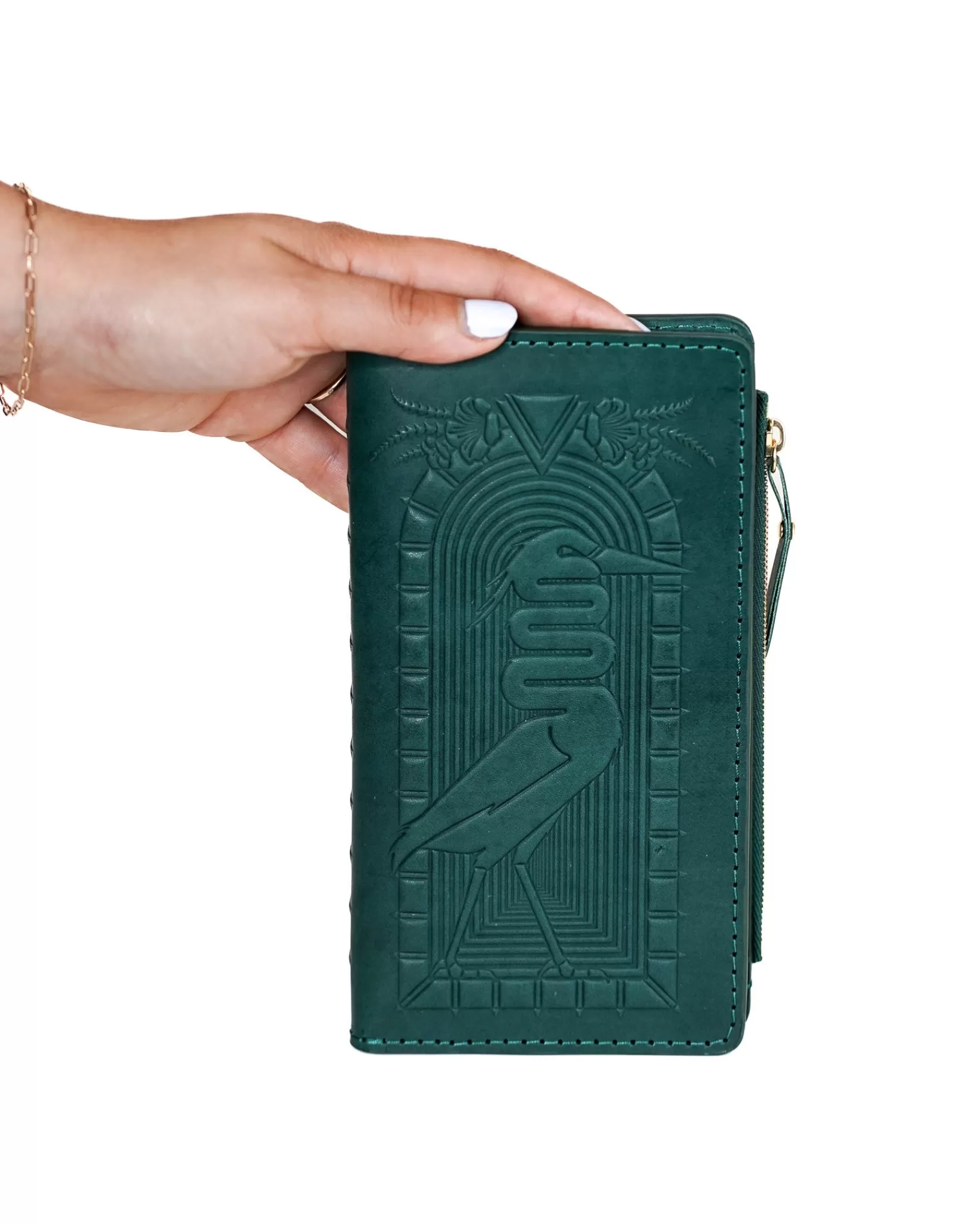 Best Animal Handmade X Asrai Death Is A Door Long Wallet