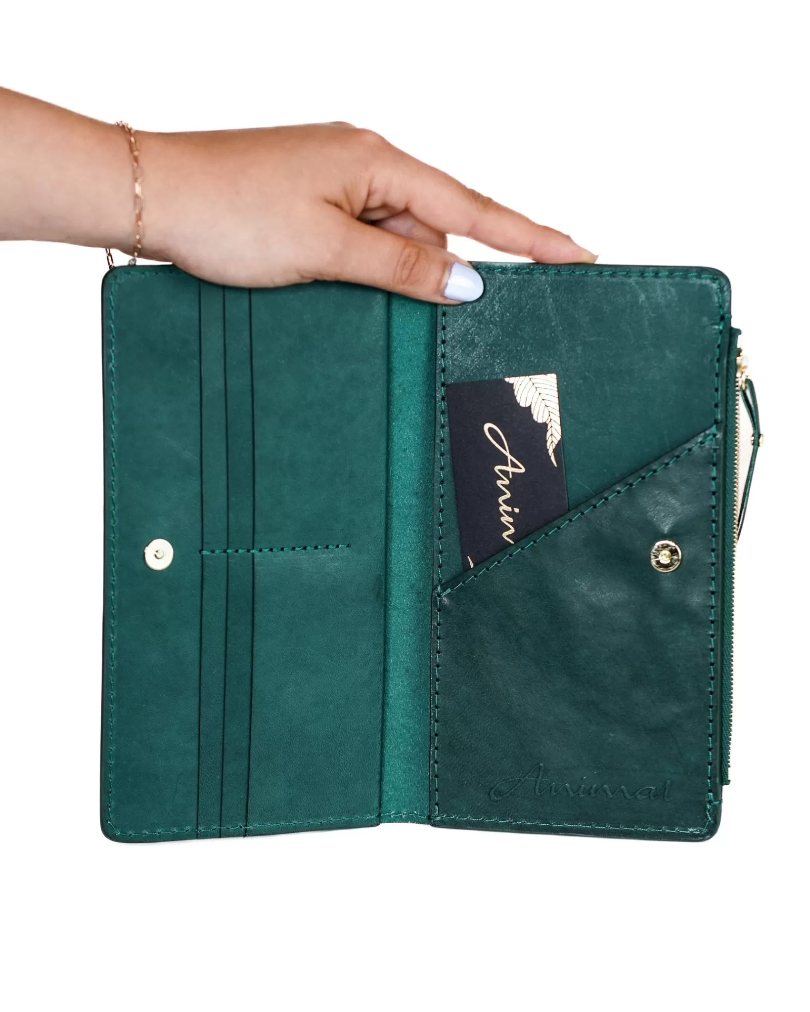 Best Animal Handmade X Asrai Death Is A Door Long Wallet