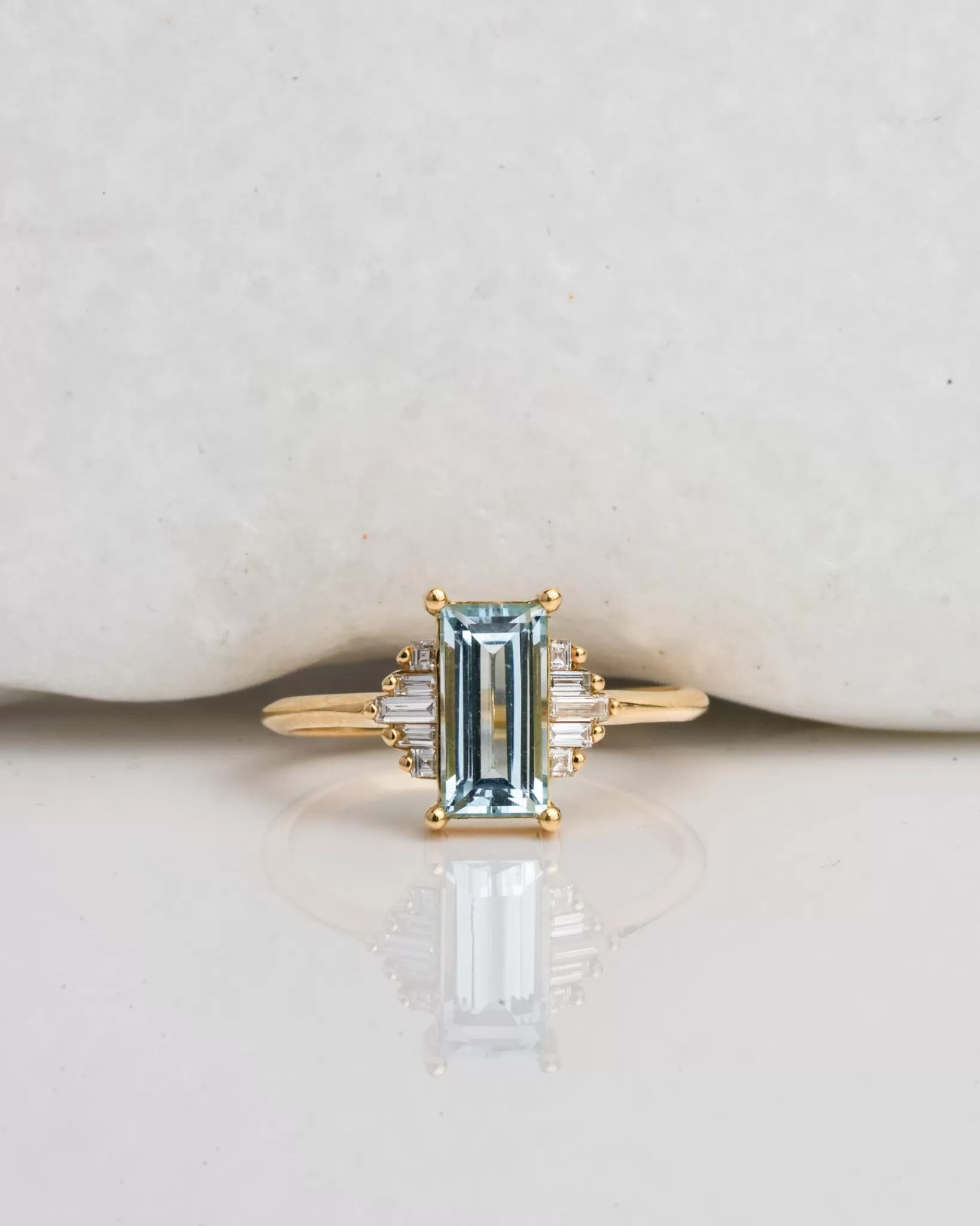 Outlet Artëmer Artemer Aquamarine Ring