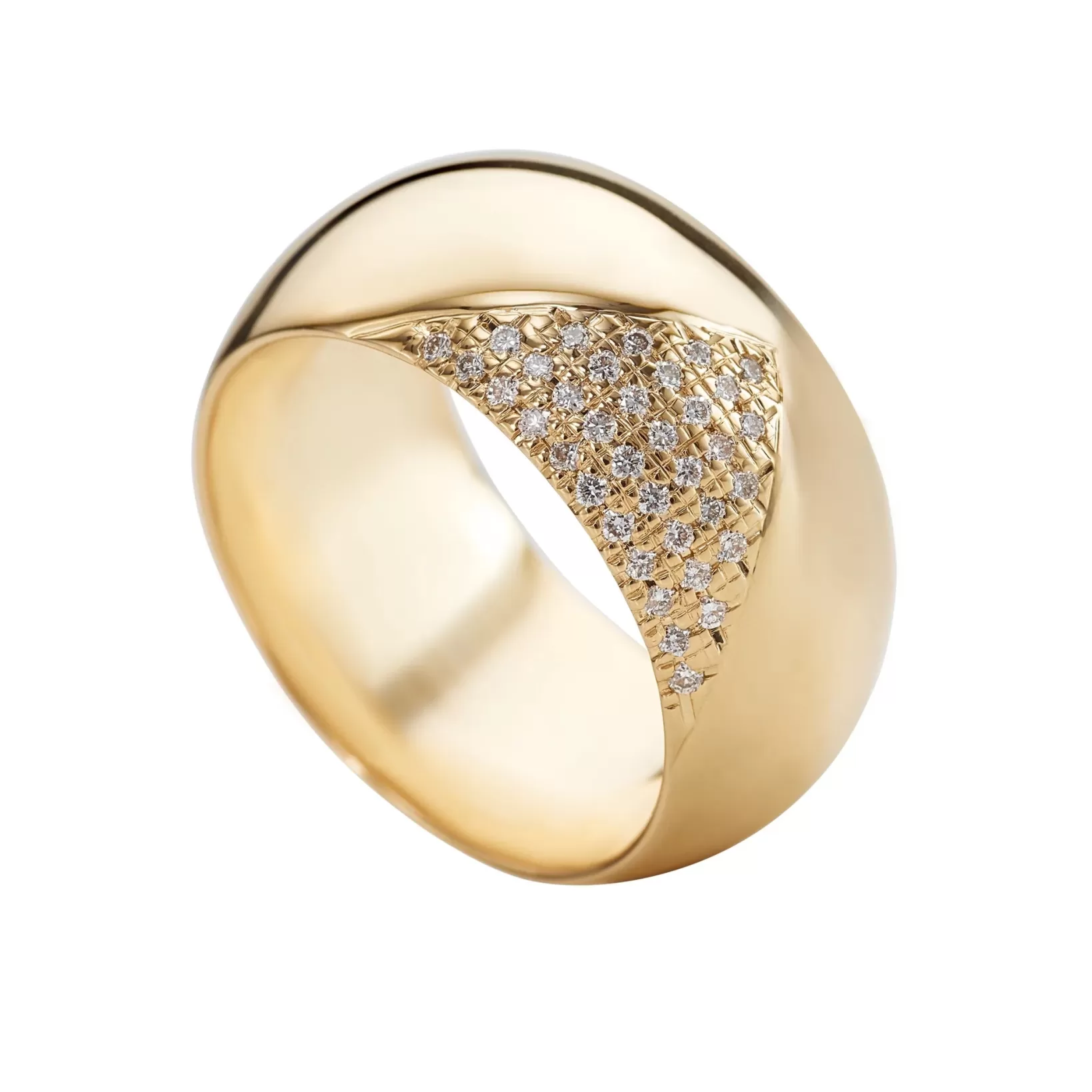 Flash Sale Artëmer Artemer Diamond Pave Wide Band