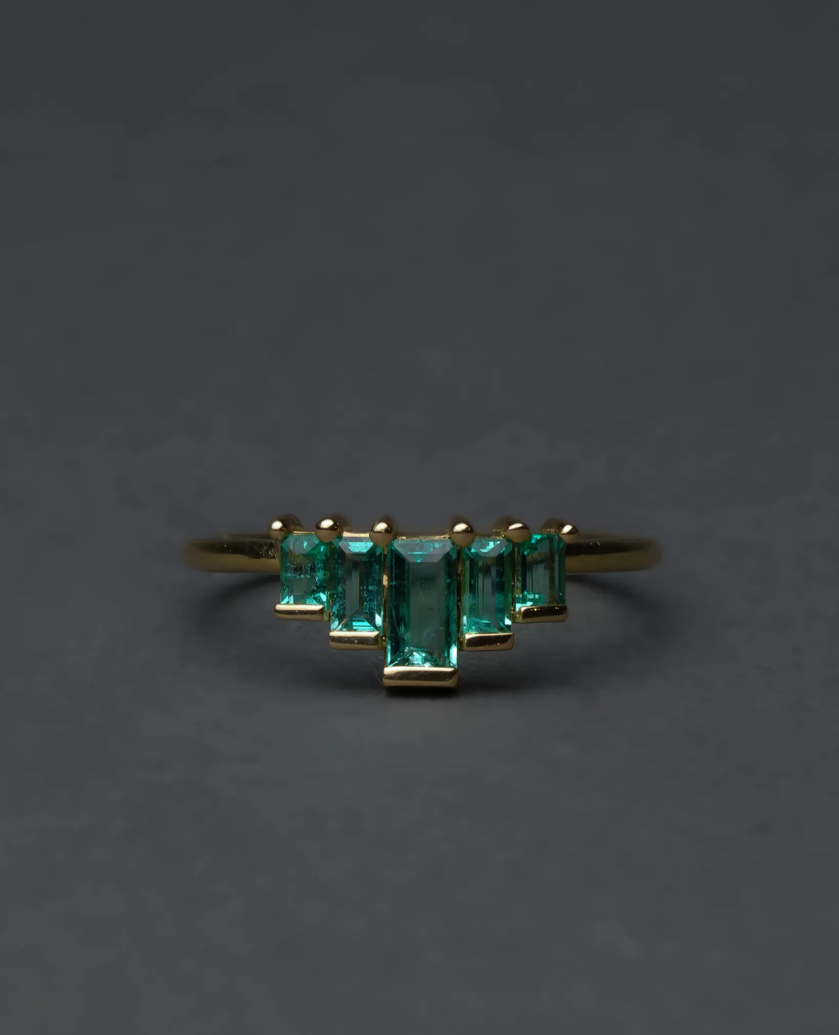 Cheap Artëmer Artemer Emerald Baguette Ring