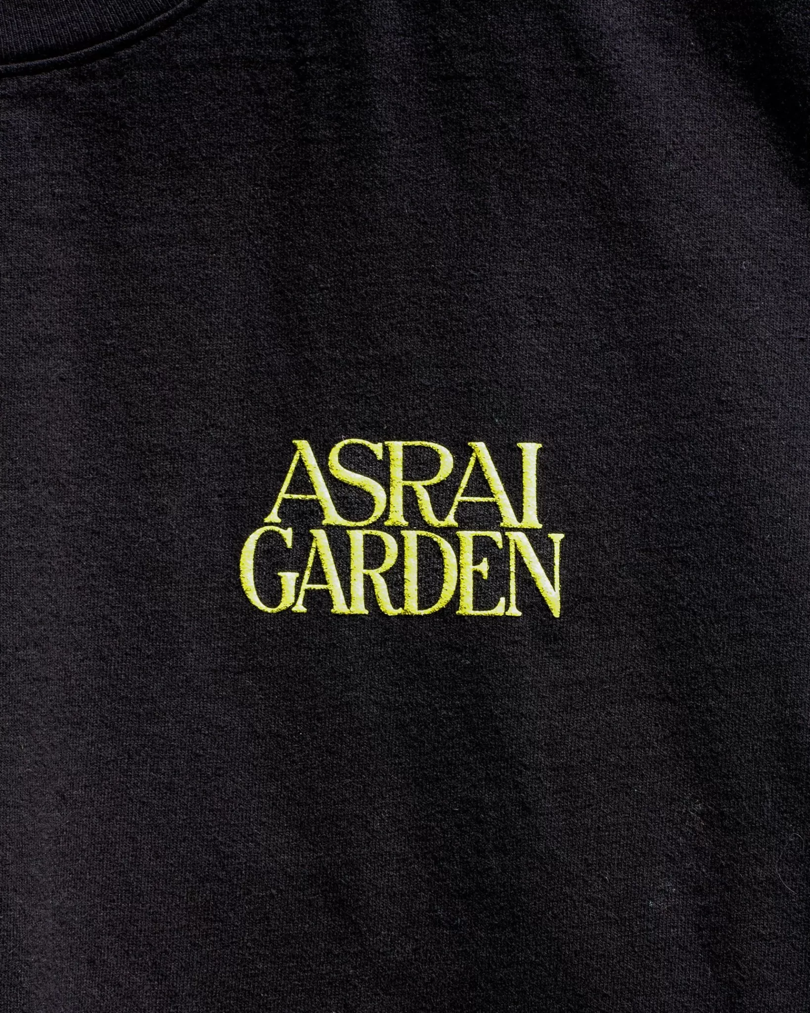 Clearance * Asrai Garden Black Long Sleeve Tee