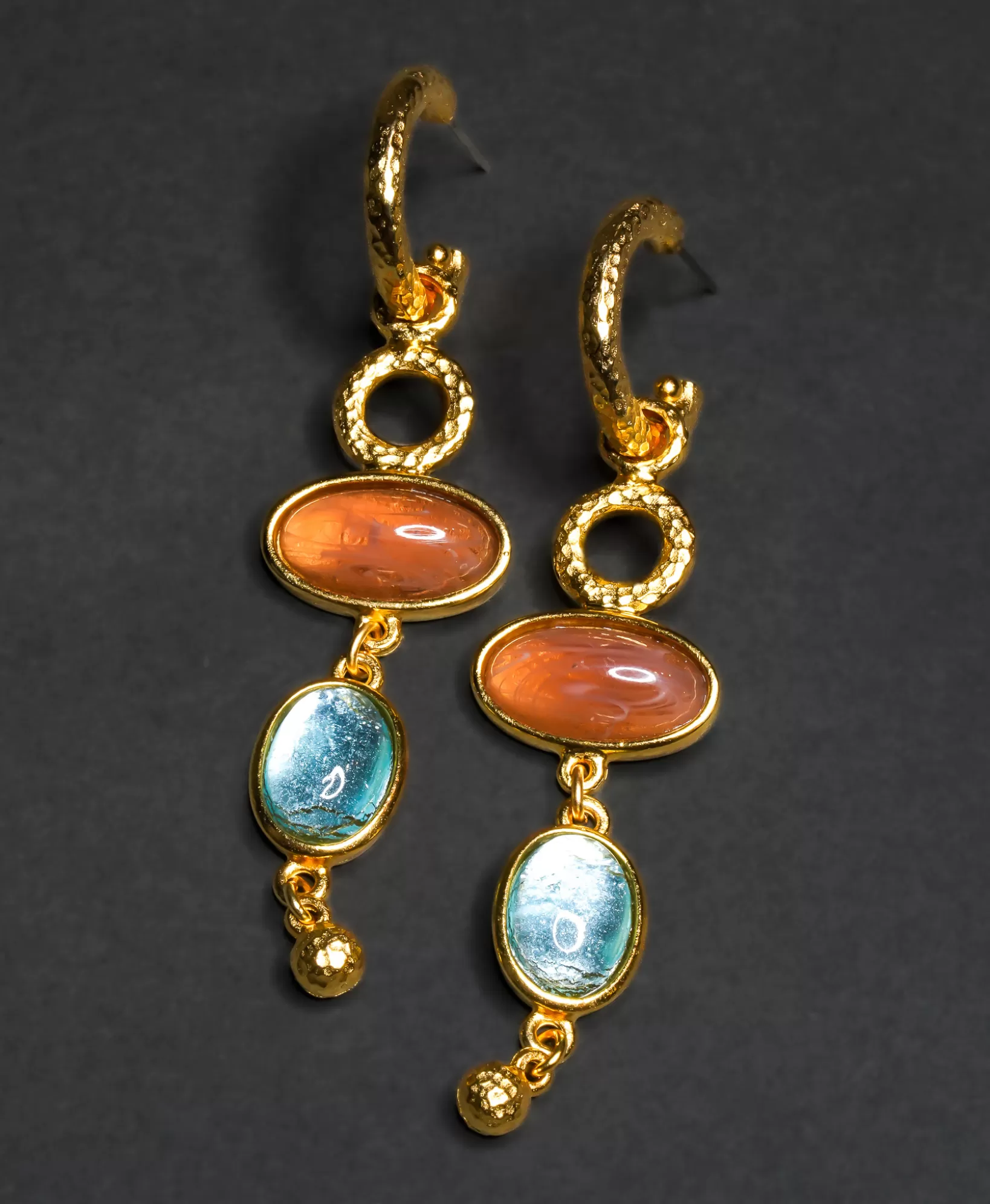 Store Ben Amun Missy Earrings - Cerulean