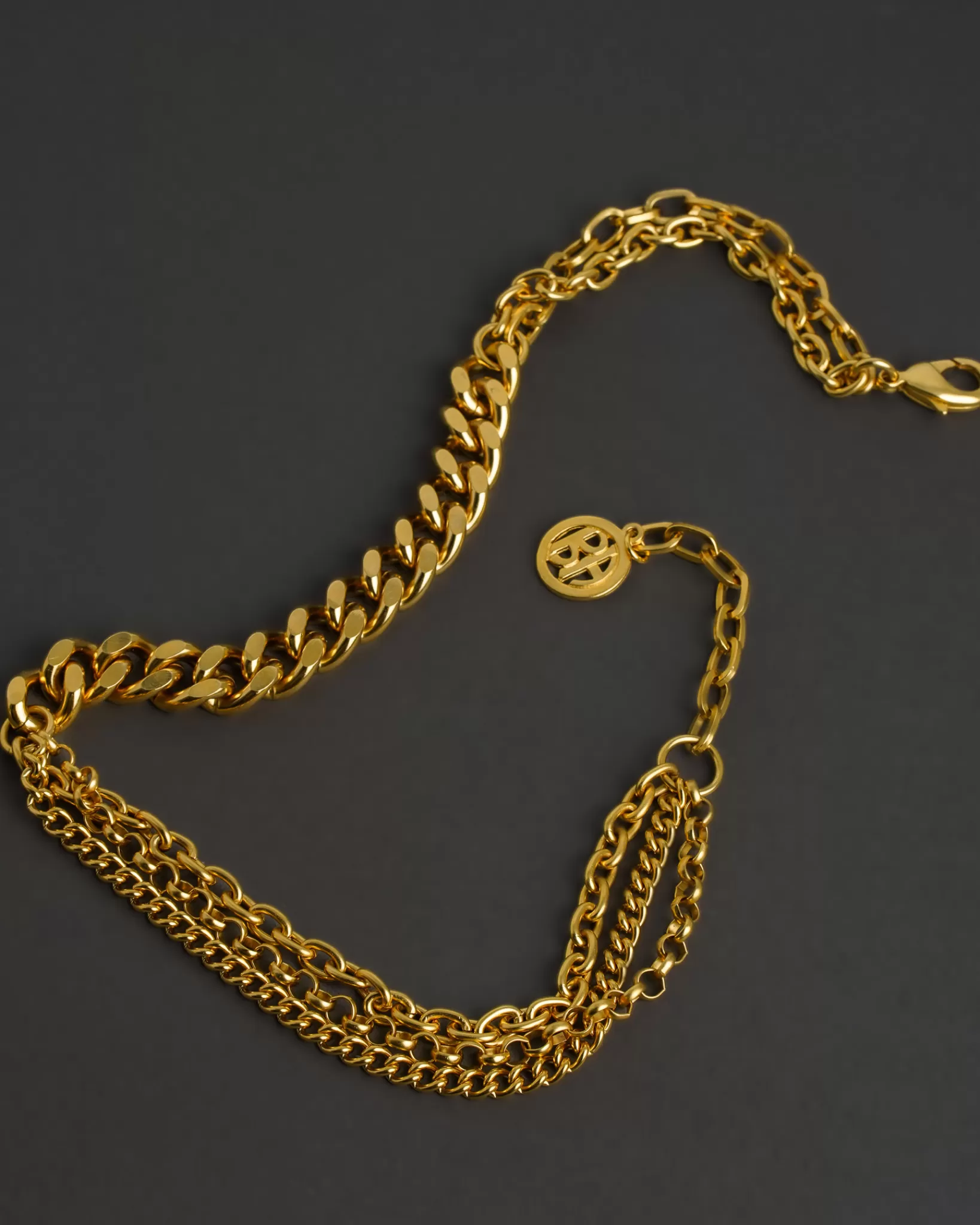 Fashion Ben Amun Mixed Chain Necklace