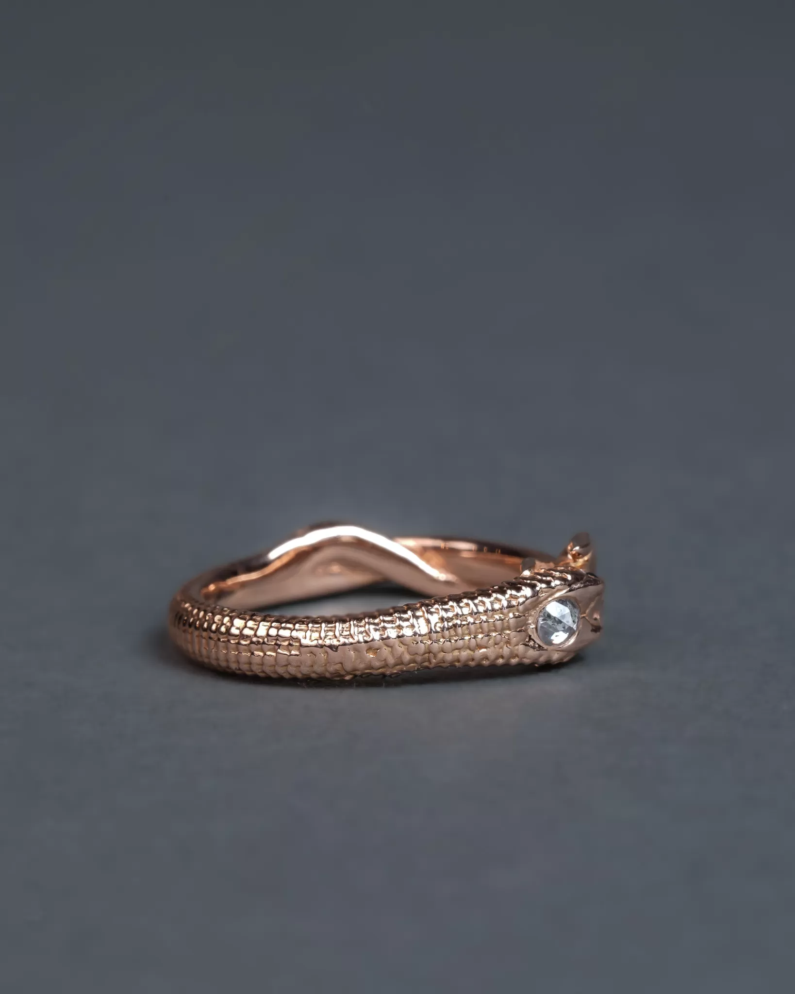 Fashion Digby & Iona Bejeweled Resting Nagini Ring