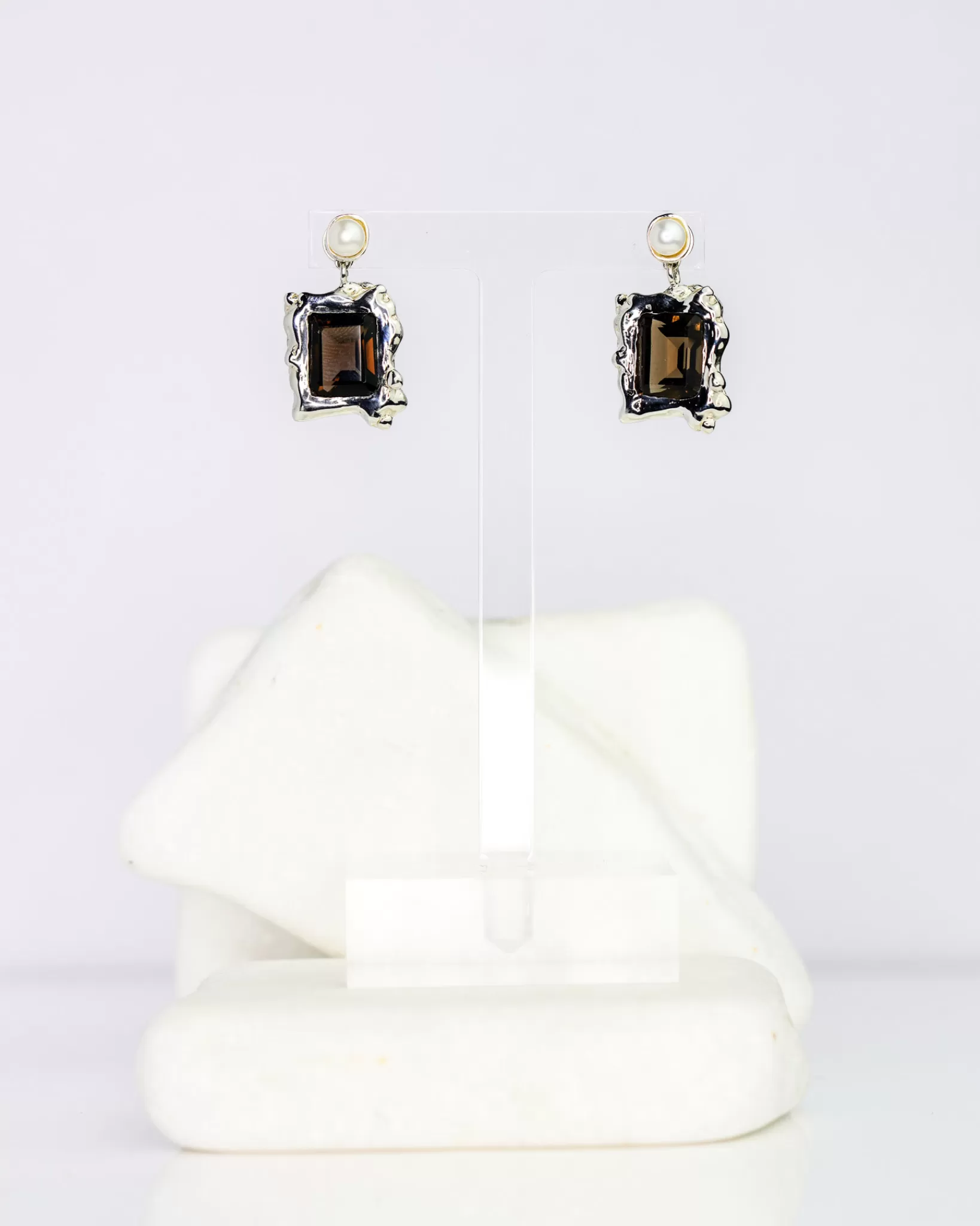 New Faris Smoky Quartz Cornice Drops