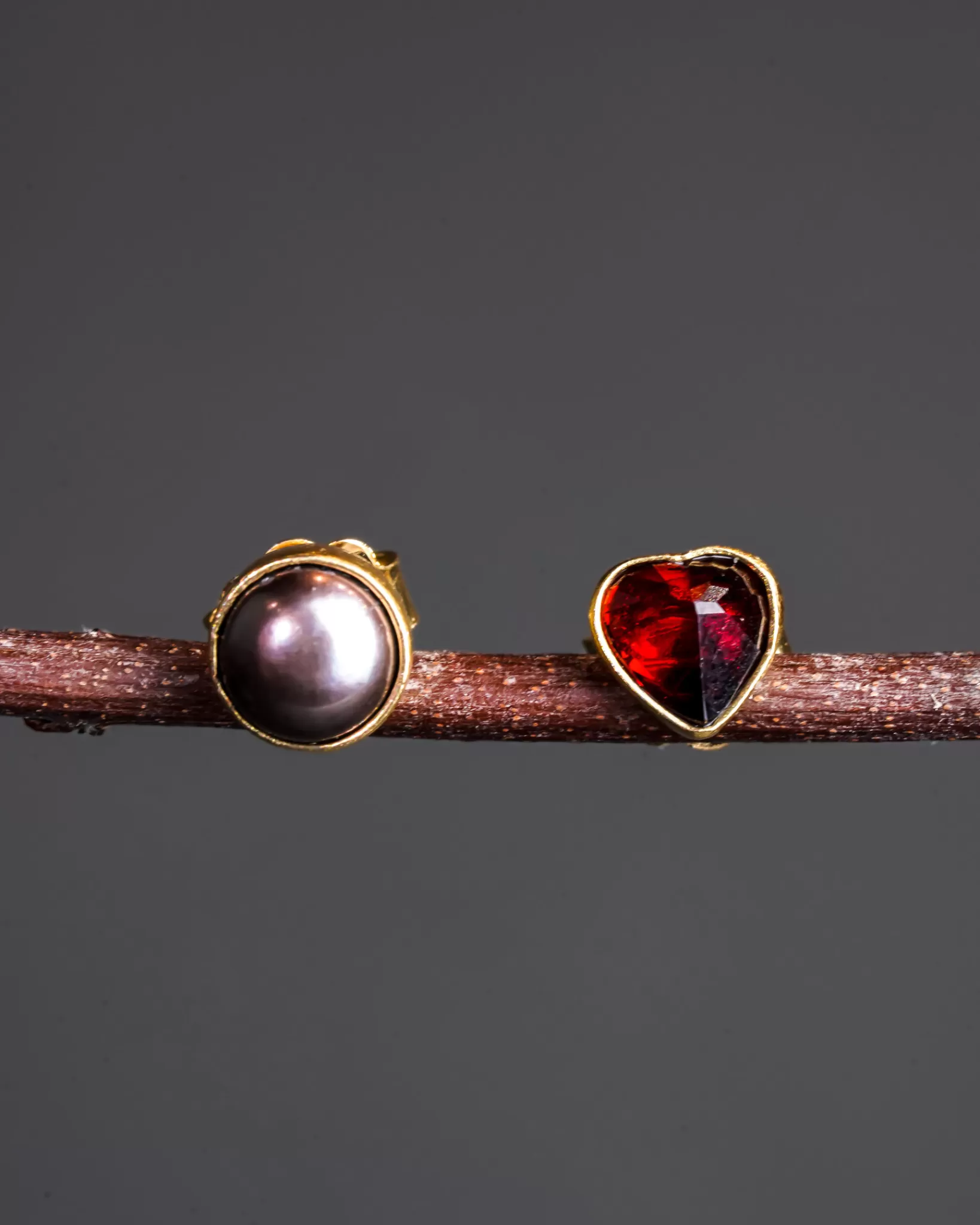 Discount Grainne Morton Double Detachable Victorian Drop Earrings Garnet And Pearl
