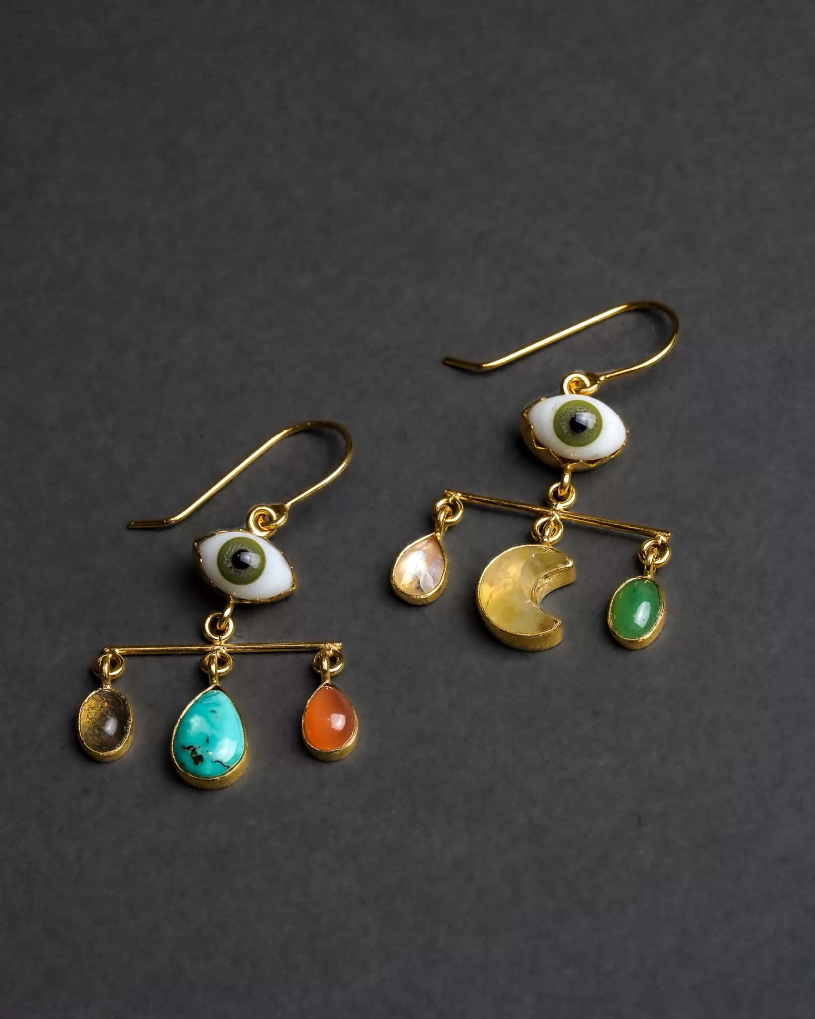 Shop Grainne Morton Eye Balance Drop Earrings