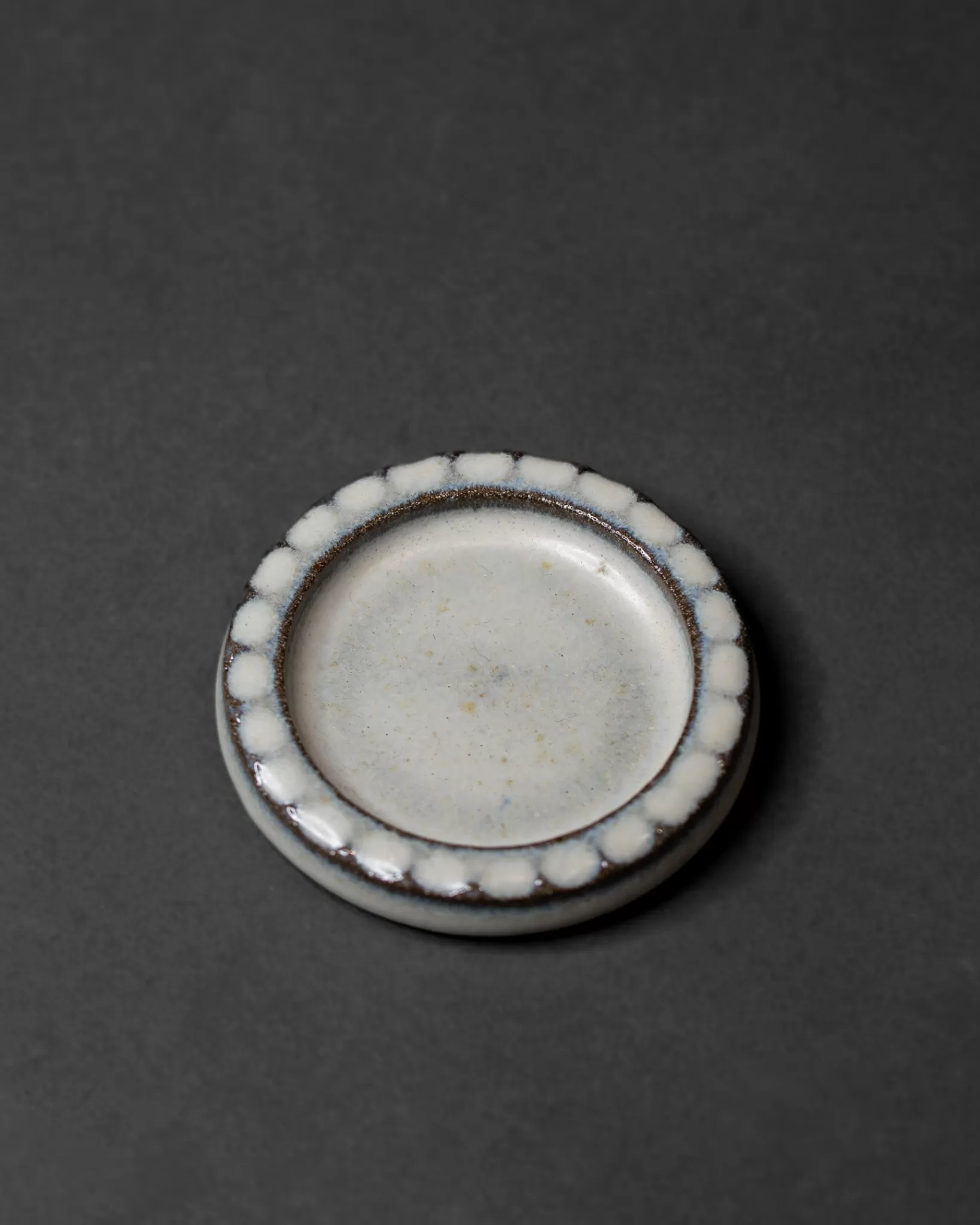 Sale hibi Tamba Incense Tray - Round White