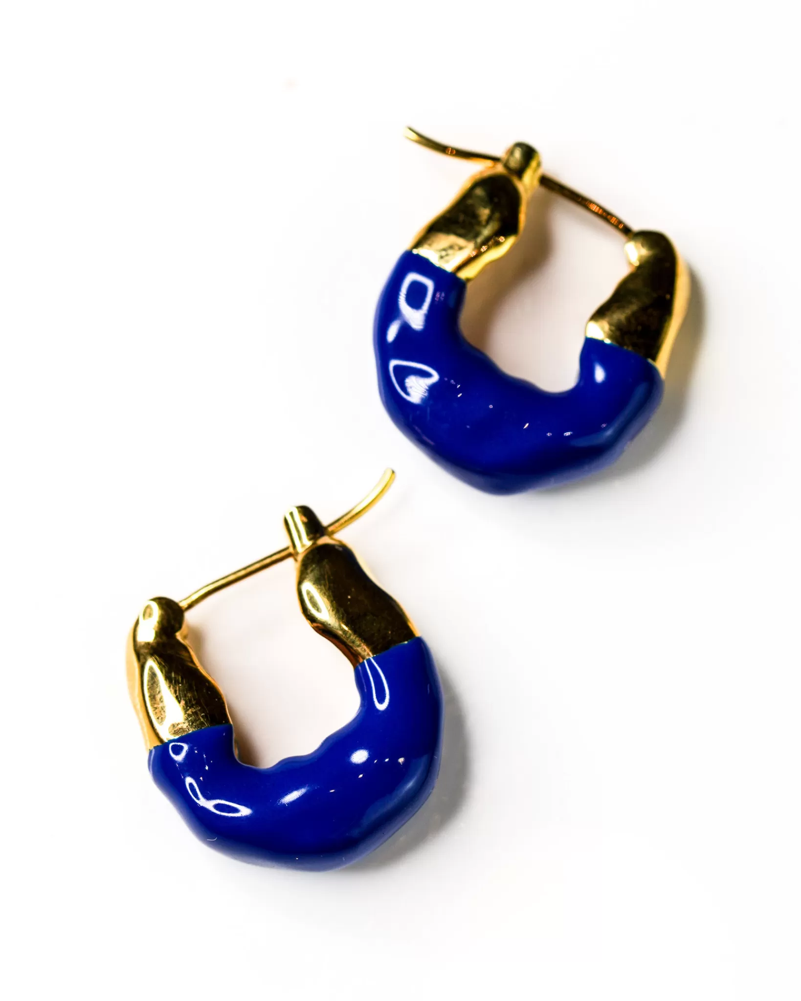 Cheap Joanna Laura Constantine Medium Wave Hoops Lapis