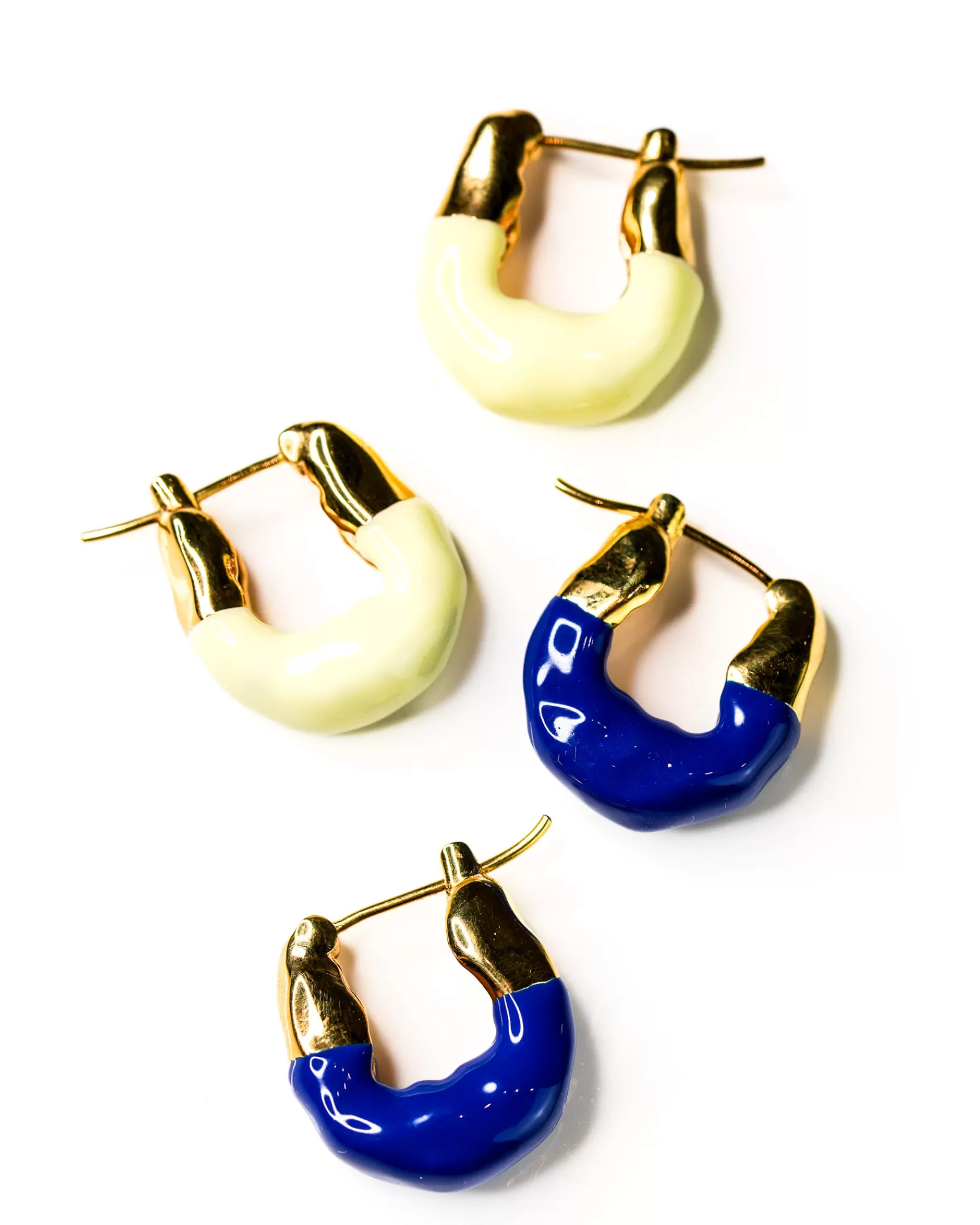 Cheap Joanna Laura Constantine Medium Wave Hoops Lapis