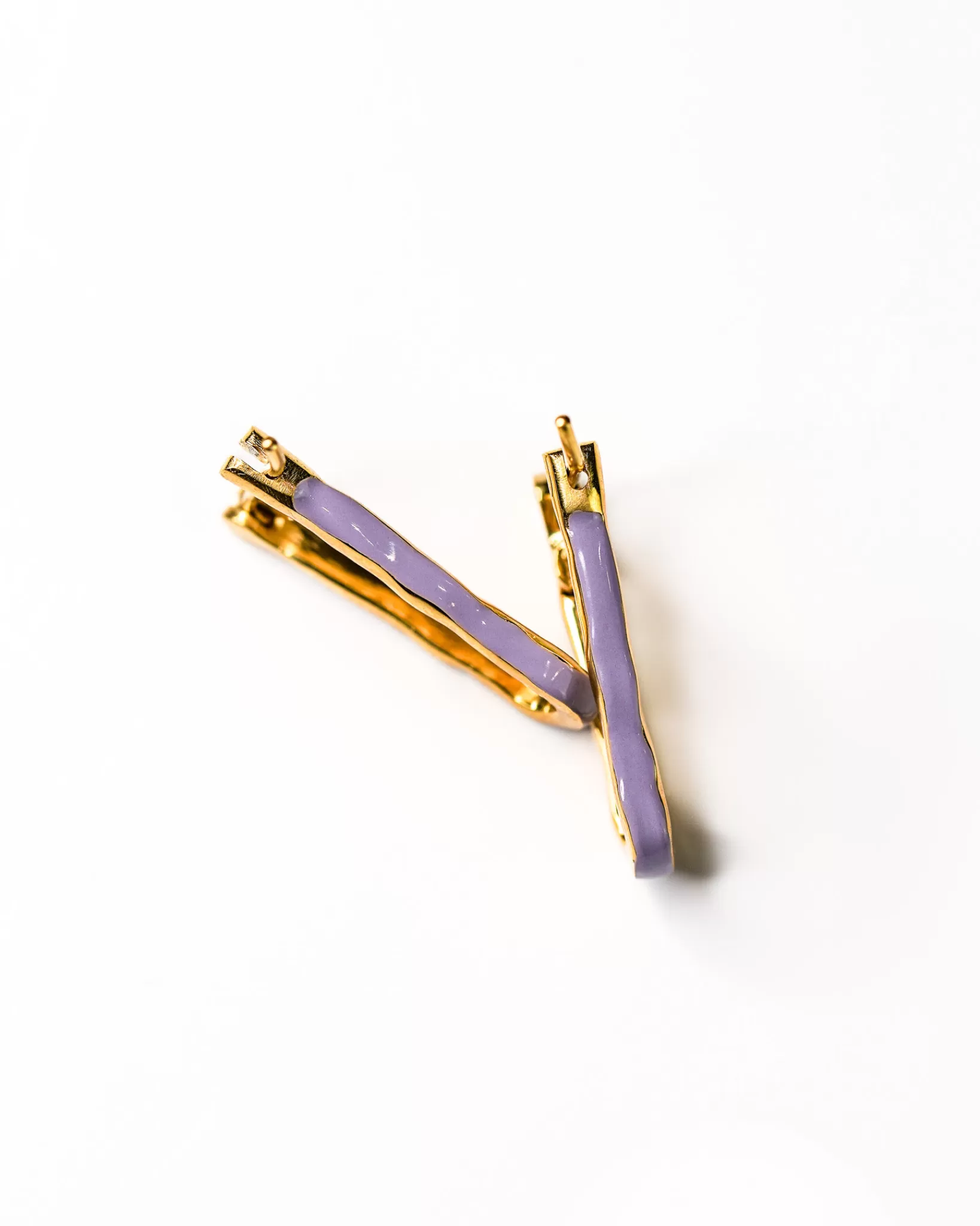 Best Joanna Laura Constantine Wave Chain Earrings Lavender