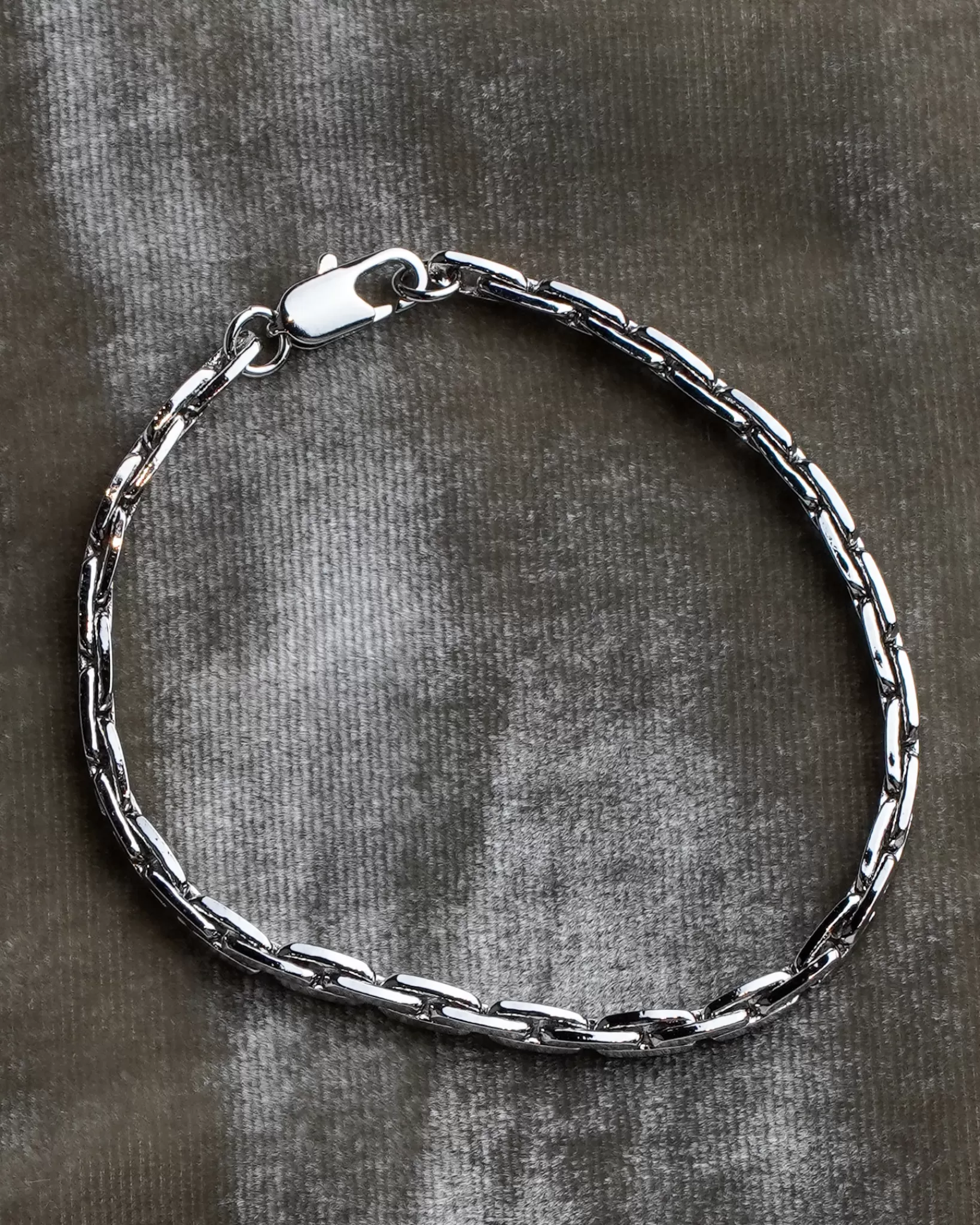 Discount Laura Lombardi Silver Strada Chain Bracelet