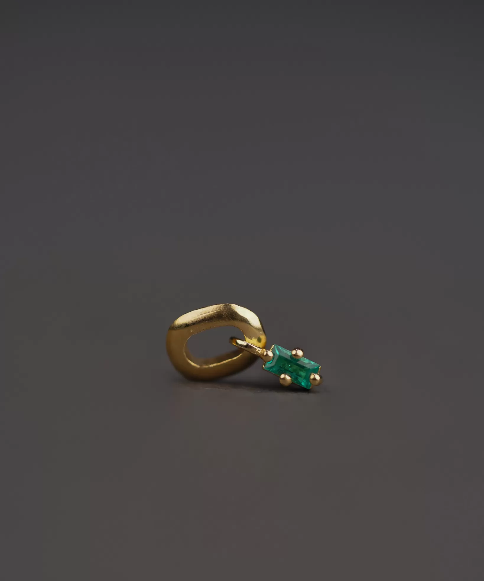 Store Lizzie Mandler Emerald Link Stud