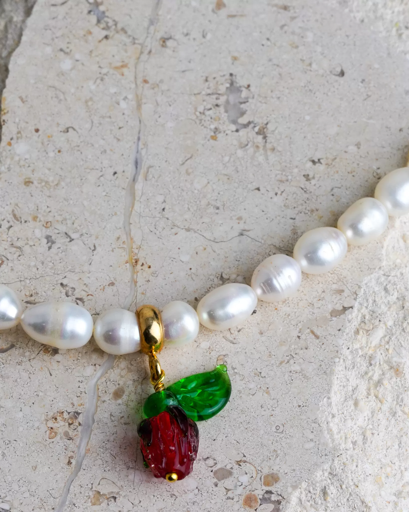 Fashion Ninfa Handmade Rose Necklace