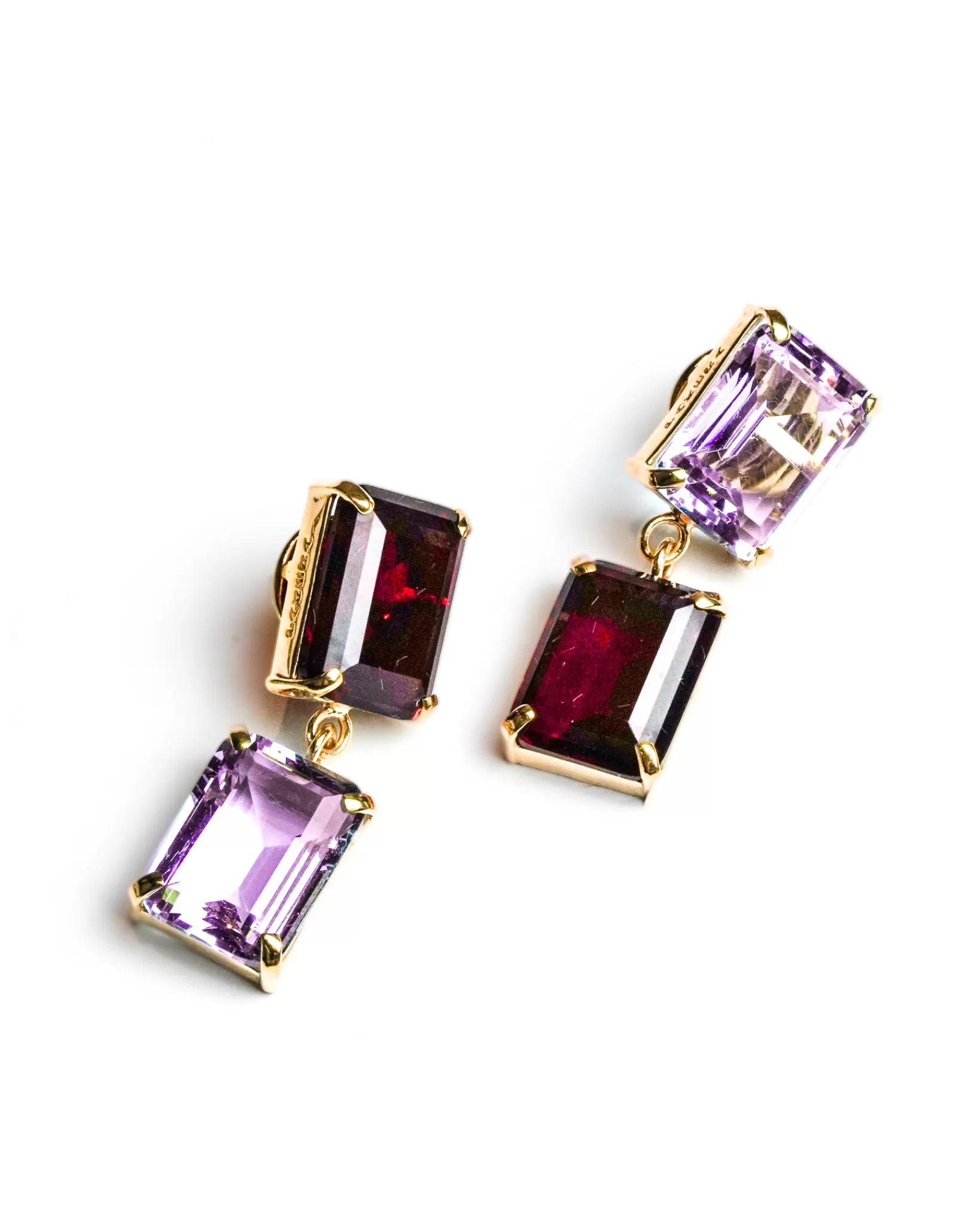 Shop Pakera Pakera Pares Earrings Ruby + Lilac