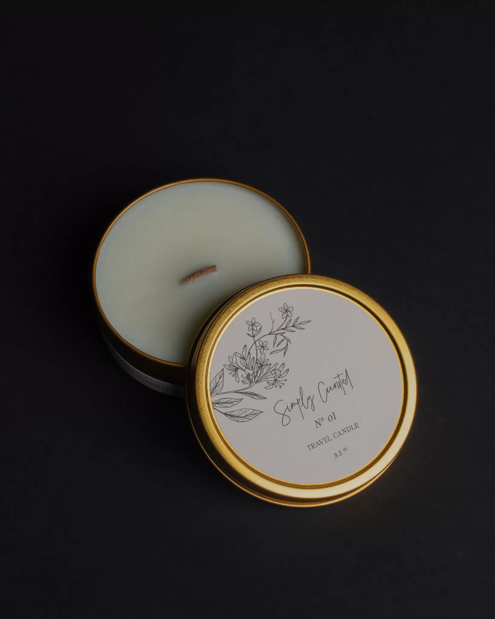 Store Simply Curated Travel Candle - Botanical Collection